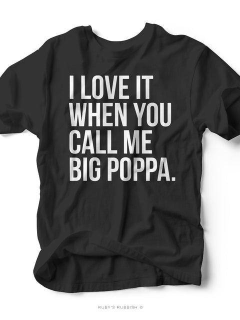 Big Poppa | Men's T-Shirt | Ruby’s Rubbish® - Ruby's Rubbish Wholesale