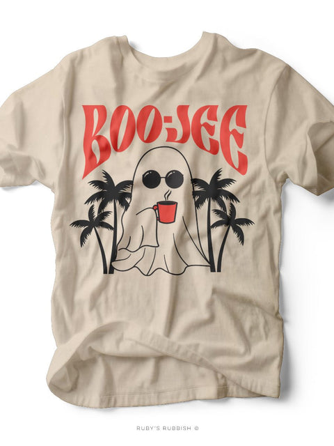 Boo - Jee | Seasonal T-Shirt | Ruby’s Rubbish® - Ruby's Rubbish Wholesale