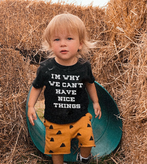 I'm Why We Can't Have Nice Things | Kid's T-Shirt | Ruby’s Rubbish® - Ruby's Rubbish Wholesale