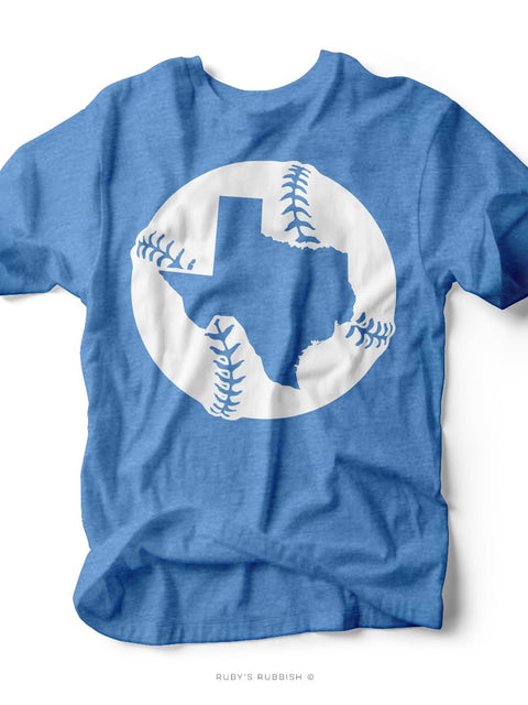 Lone Star Baseball I Game Day T-Shirt | Ruby’s Rubbish® - Ruby's Rubbish Wholesale