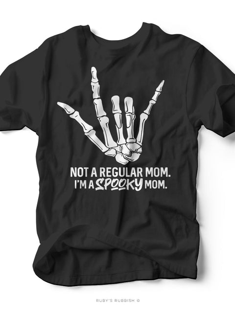 Spooky Mom | Seasonal T-Shirt | Ruby’s Rubbish® - Ruby's Rubbish Wholesale