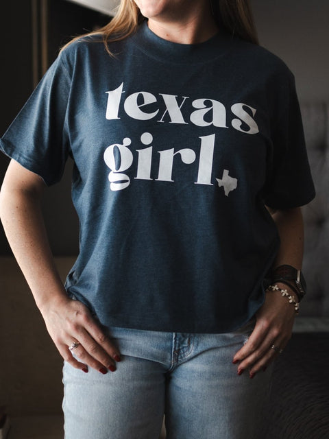 Texas Girl | Boxy T-Shirt | Ruby’s Rubbish® - Ruby's Rubbish Wholesale