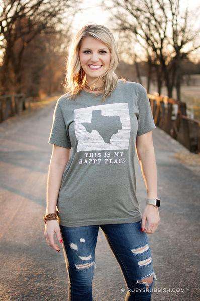 This Is My Happy Place | Southern T-Shirt | Ruby’s Rubbish® - Ruby's Rubbish Wholesale