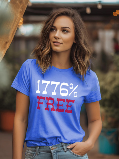 1776% FREE | Seasonal T-Shirt | Ruby’s Rubbish®