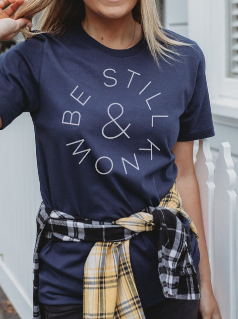 Be Still & Know | Christian T-Shirt | Ruby’s Rubbish® - Ruby's Rubbish Wholesale