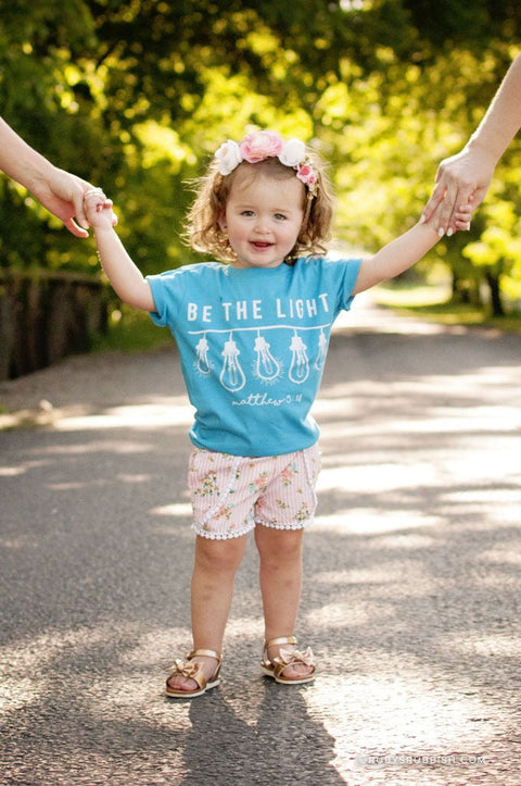 Be the Light | Kid's T-Shirt | Ruby’s Rubbish® - Ruby's Rubbish Wholesale