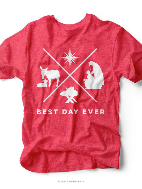 Best Day Ever (Christmas) | Kid's T-Shirt | Ruby’s Rubbish® - Ruby's Rubbish Wholesale