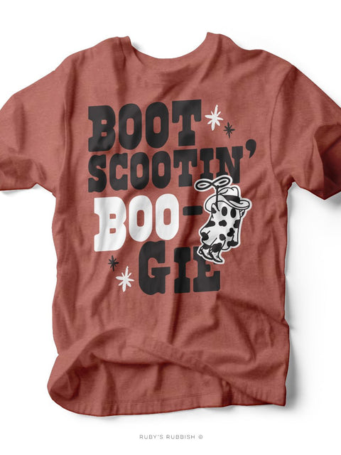 Boot Scootin' Boogie | Fall Graphic Tee | Ruby’s Rubbish® - Ruby's Rubbish Wholesale