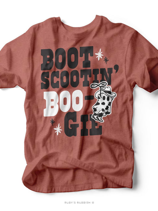 Boot Scootin' Boogie | Fall Graphic Tee | Ruby’s Rubbish® - Ruby's Rubbish Wholesale