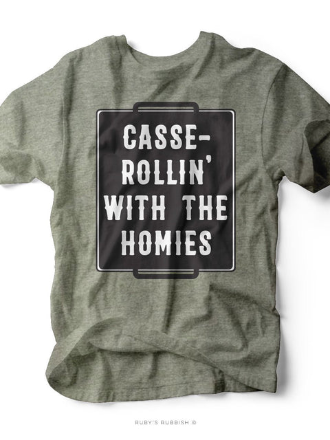 Casse - Rollin With the Homies | Seasonal T-Shirt | Ruby’s Rubbish® - Ruby's Rubbish Wholesale