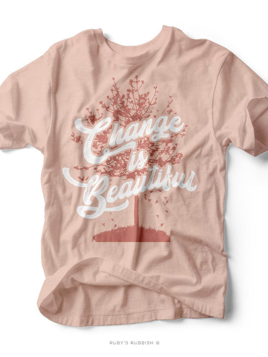 Change is Beautiful | Seasonal T-Shirt | Ruby’s Rubbish® - Ruby's Rubbish Wholesale