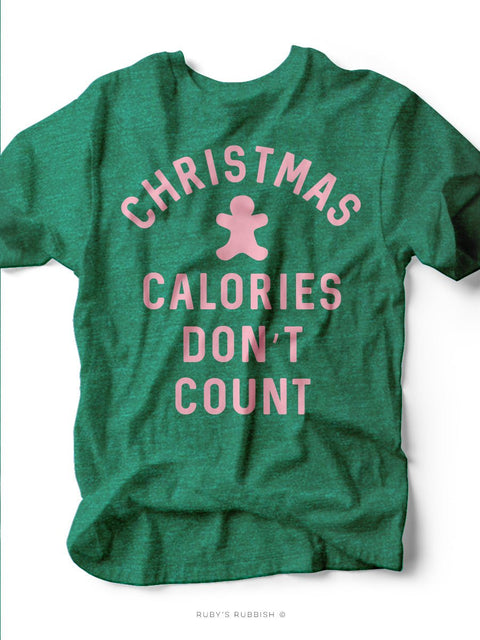 Christmas Calories Don't Count | Seasonal T-Shirt | Ruby’s Rubbish® - Ruby's Rubbish Wholesale