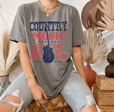 Country Music | Southern T-Shirt | Ruby’s Rubbish® - Ruby's Rubbish Wholesale