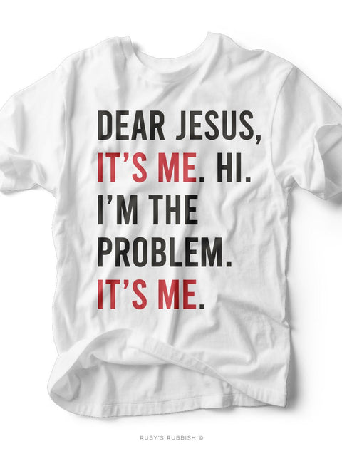 Dear Jesus | Christian T-Shirt | Ruby’s Rubbish® - Ruby's Rubbish Wholesale