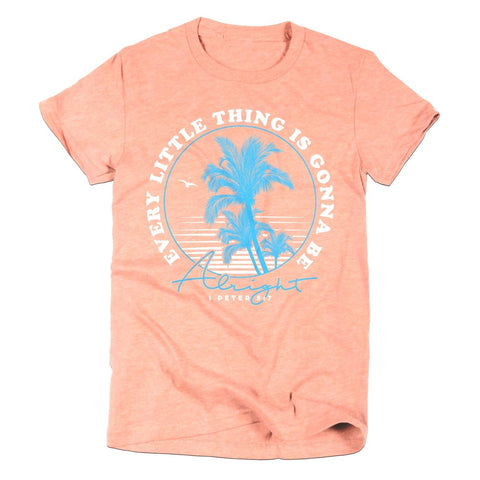 Every Little Thing is Gonna Be Alright | T-Shirt | Ruby’s Rubbish® - Ruby's Rubbish Wholesale