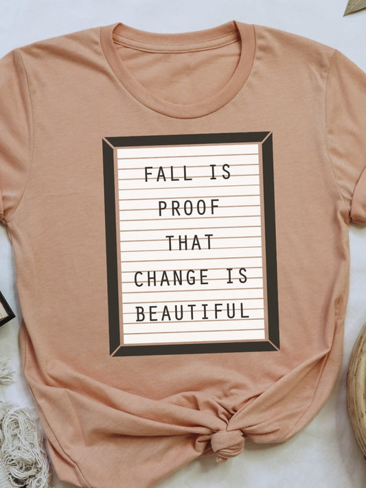 Fall is Proof | Seasonal T-Shirt | Ruby’s Rubbish® - Ruby's Rubbish Wholesale