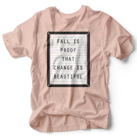 Fall is Proof | Seasonal T-Shirt | Ruby’s Rubbish® - Ruby's Rubbish Wholesale