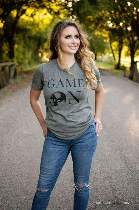 Game On | Game Day T-Shirt | Ruby’s Rubbish® - Ruby's Rubbish Wholesale