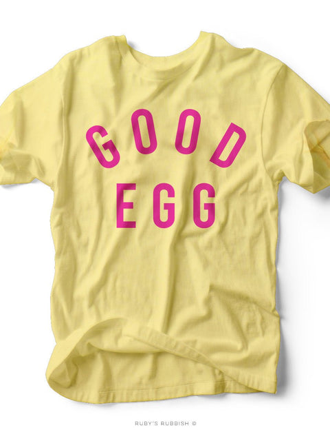 Good Egg | Easter T-Shirt | Ruby’s Rubbish® - Ruby's Rubbish Wholesale