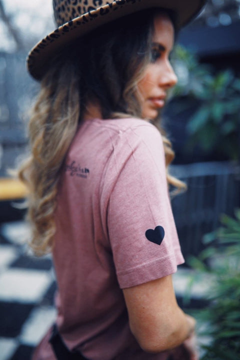 I Wear My Heart on My Sleeve | Women's T-Shirt | Ruby’s Rubbish® - Ruby's Rubbish Wholesale