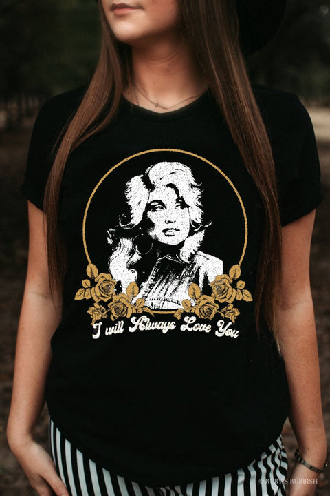 I Will Always Love You | Women’s T-Shirt | Ruby’s Rubbish® - Ruby's Rubbish Wholesale