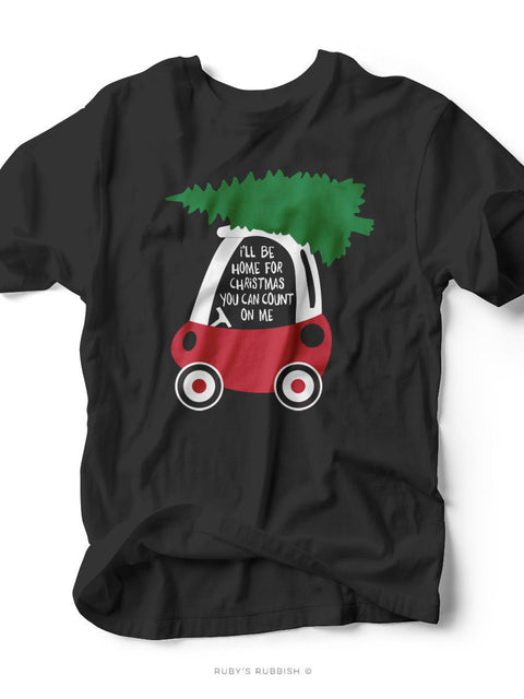 I'll Be Home For Christmas | Kid's T-Shirt | Ruby’s Rubbish® - Ruby's Rubbish Wholesale