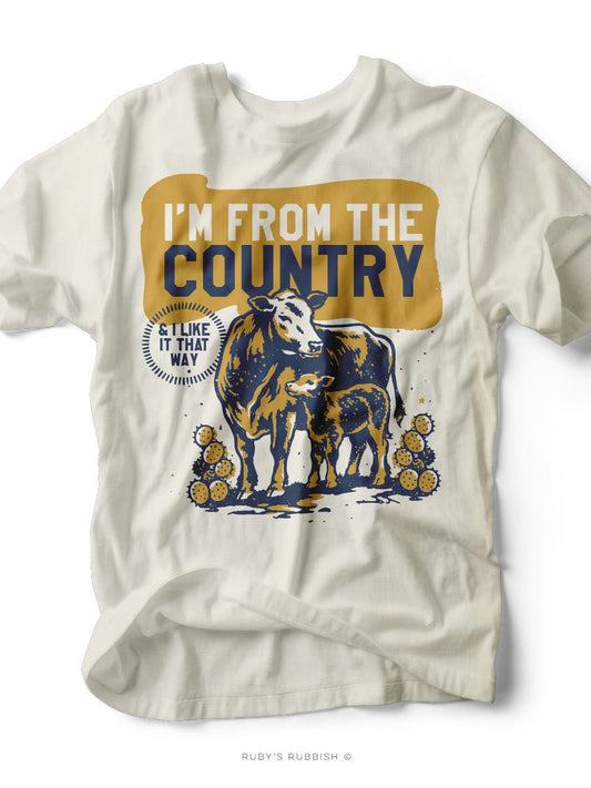 I'm From the Country | Western T-Shirt | Ruby’s Rubbish® - Ruby's Rubbish Wholesale