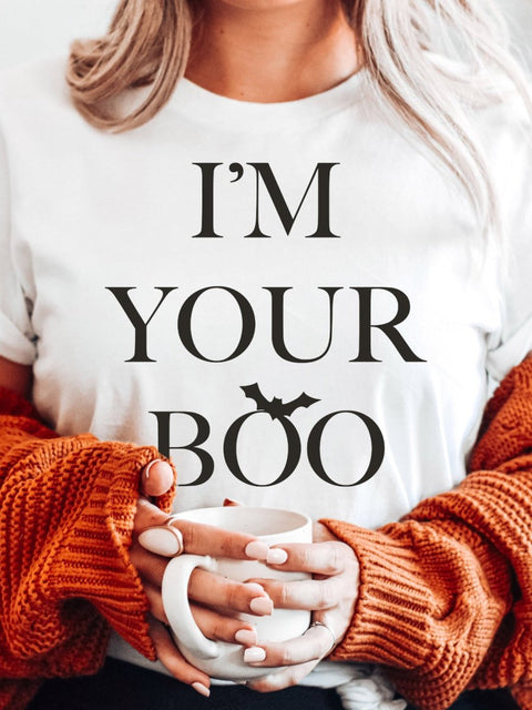 I'm Your Boo| Seasonal T-Shirt | Ruby’s Rubbish® - Ruby's Rubbish Wholesale