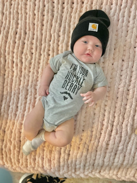 I'm Your Huckleberry | Infant Onesie | Ruby’s Rubbish® - Ruby's Rubbish Wholesale