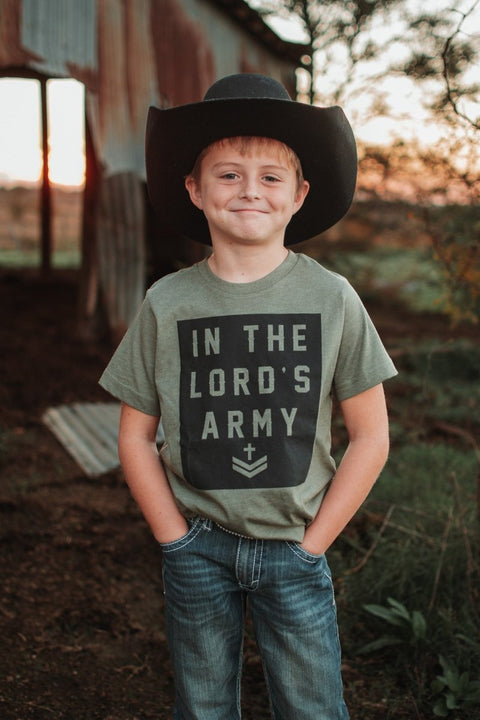 In the Lord's Army | Kid's T-Shirt | Ruby’s Rubbish® - Ruby's Rubbish Wholesale