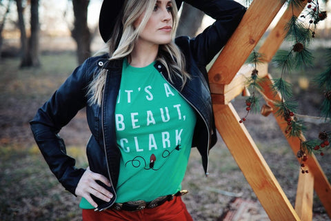 It's a Beaut, Clark | Seasonal T-Shirt | Ruby’s Rubbish® - Ruby's Rubbish Wholesale