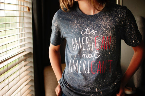 It's Ameri - Can not Ameri - Can't | Seasonal T-Shirt | Ruby’s Rubbish® - Ruby's Rubbish Wholesale