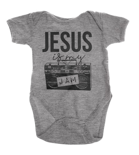 Jesus Is My Jam | Infant Onesie | Ruby’s Rubbish® - Ruby's Rubbish Wholesale