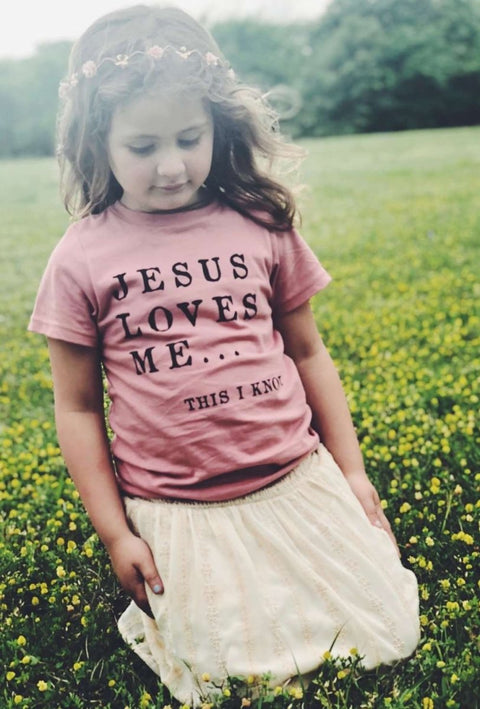 Jesus Loves Me | Kid's T-Shirt | Ruby’s Rubbish® - Ruby's Rubbish Wholesale