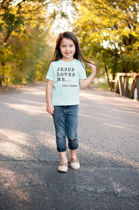 Jesus Loves Me | Kid's T-Shirt | Ruby’s Rubbish® - Ruby's Rubbish Wholesale