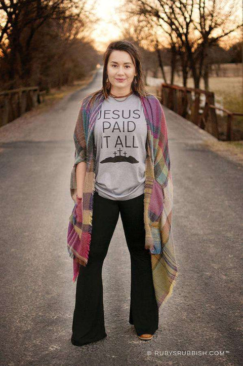 Jesus Paid It All | Easter T-Shirt | Ruby’s Rubbish® - Ruby's Rubbish Wholesale