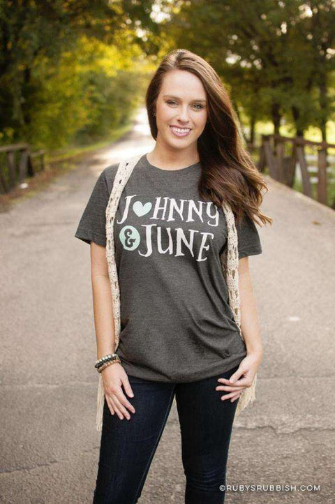 Johnny and June | Southern T-Shirt | Ruby’s Rubbish® - Ruby's Rubbish Wholesale