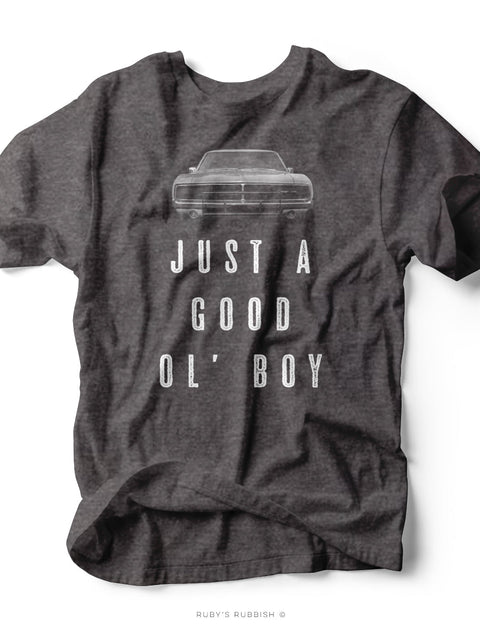 Just A Good Ol' Boy | Southern T-Shirt | Ruby’s Rubbish® - Ruby's Rubbish Wholesale