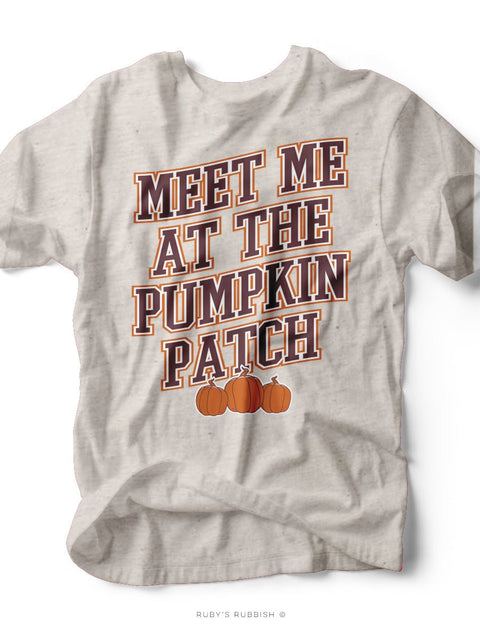 Meet Me At the Pumpkin Patch | Seasonal T-Shirt | Ruby’s Rubbish® - Ruby's Rubbish Wholesale