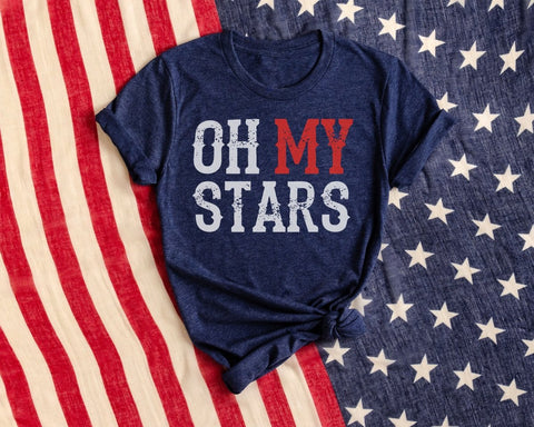 Oh My Stars | Seasonal T-Shirt | Ruby’s Rubbish® - Ruby's Rubbish Wholesale