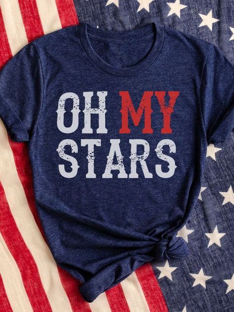 Oh My Stars | Seasonal T-Shirt | Ruby’s Rubbish® - Ruby's Rubbish Wholesale