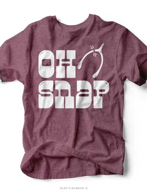 Oh Snap | Seasonal T-Shirt | Ruby’s Rubbish® - Ruby's Rubbish Wholesale