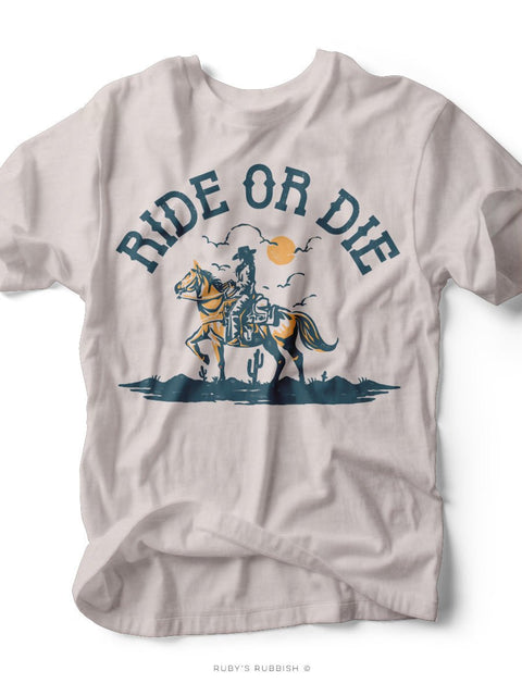 Ride or Die| Southern T-Shirt | Ruby’s Rubbish® - Ruby's Rubbish Wholesale