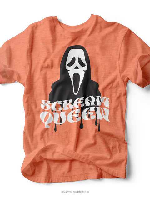 Scream Queen | Seasonal T-Shirt | Ruby’s Rubbish® - Ruby's Rubbish Wholesale