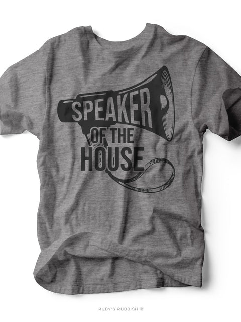 Speaker of the House | Kid's T-Shirt | Ruby’s Rubbish® - Ruby's Rubbish Wholesale