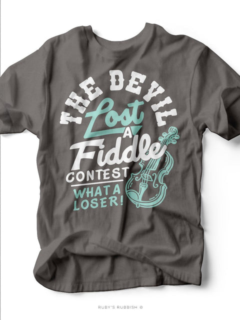 The Devil Lost | Western Graphic Tee | Ruby’s Rubbish® - Ruby's Rubbish Wholesale