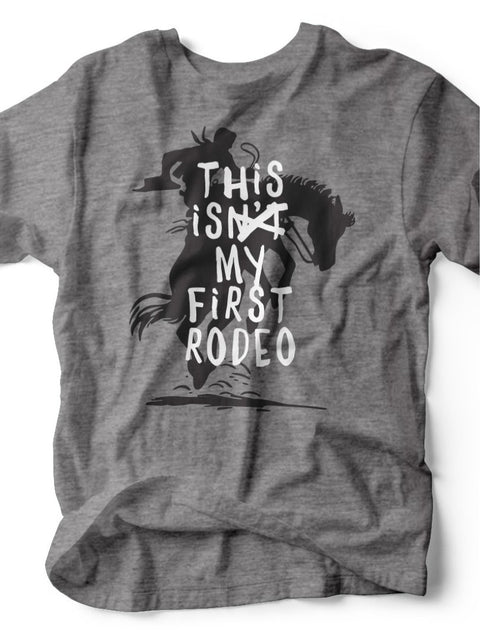 This is My First Rodeo | Kid's T-Shirt | Ruby’s Rubbish® - Ruby's Rubbish Wholesale