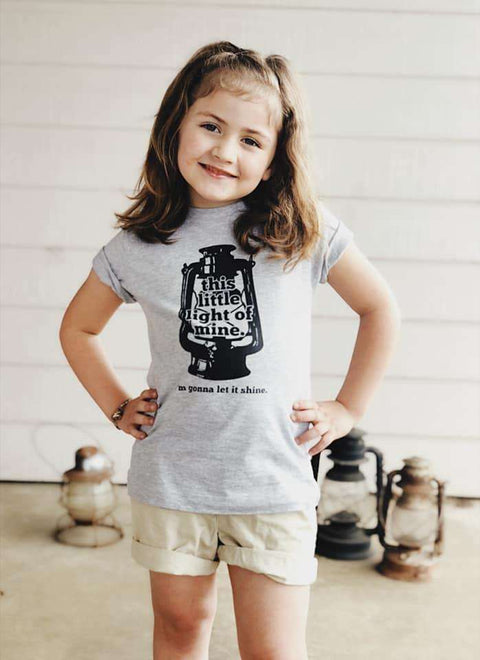 This Little Light Of Mine | Kid's T-Shirt | Ruby’s Rubbish® - Ruby's Rubbish Wholesale