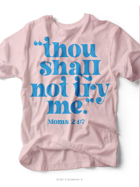 Thou Shall Not | Southern T-Shirt | Ruby’s Rubbish® - Ruby's Rubbish Wholesale