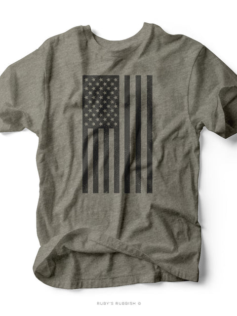 US Flag | Patriotic T-Shirt | Ruby’s Rubbish® - Ruby's Rubbish Wholesale